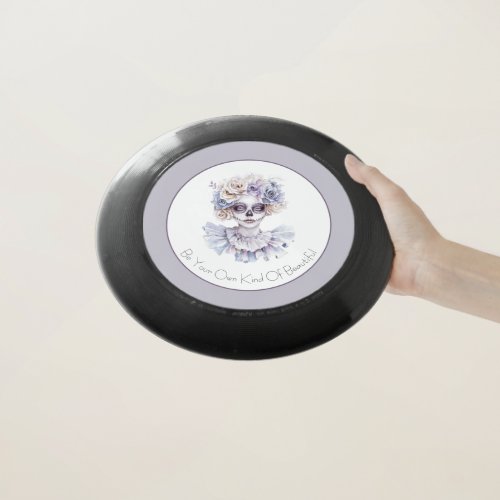 Lavender Cream Floral Girl Own Kind of Beautiful Wham-O Frisbee
