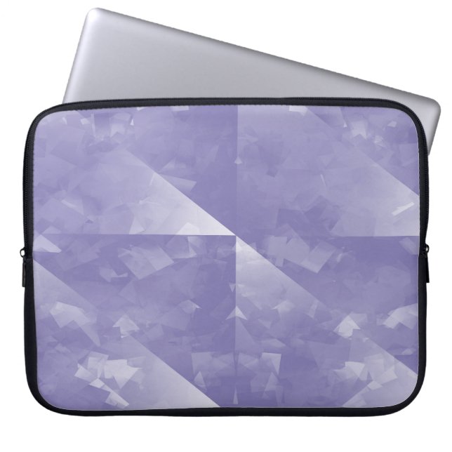 Lavender Crystals... Laptop Sleeve (Front)
