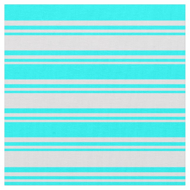 Lavender & Cyan Striped/Lined Pattern Fabric (Close Up)