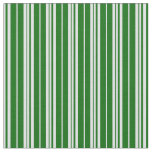 [ Thumbnail: Lavender & Dark Green Lines/Stripes Pattern Fabric ]