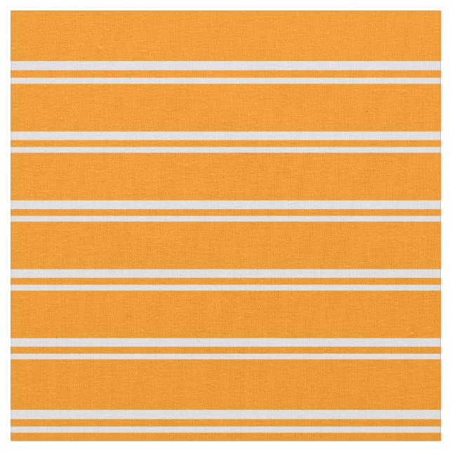 Lavender & Dark Orange Colored Pattern Fabric (Close Up)