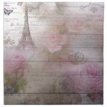 Lavender Decoupage