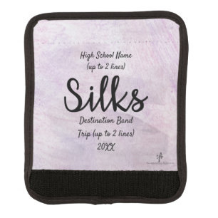 Lavender Delite Sliks Band Trip Luggage Handle Wrap