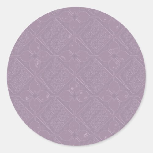 Lavender Diamond and Floral Tone on Tone Stickers