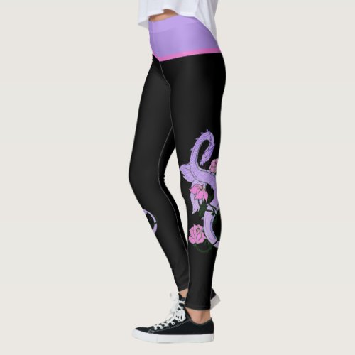 Lavender Dragon Leggings