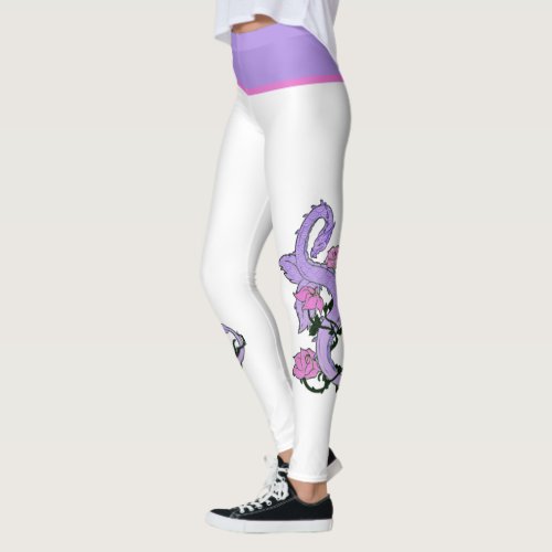 Lavender Dragon Leggings