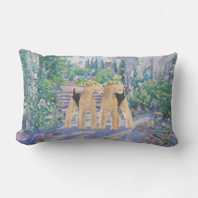 Lavender Dream Lumbar Pillow (Front)