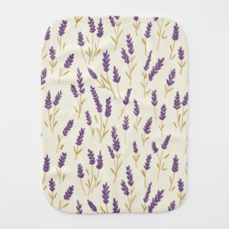 Lavender Dreams Baby Burp Cloth