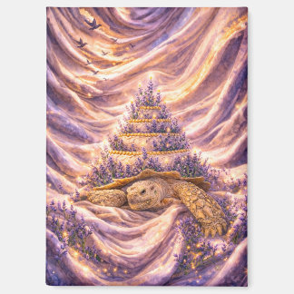 Lavender Dreams Birthday cake Sulcata tortoise Magnet