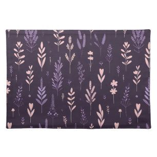 Lavender Dreams Pattern Cloth Placemat