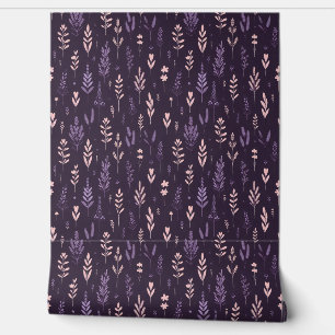 Lavender Dreams Pattern Wallpaper