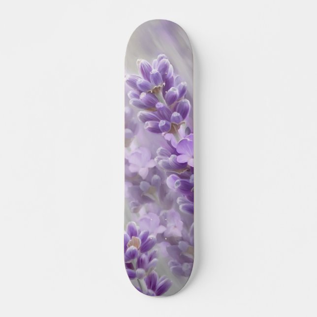 Lavender dreams. skateboard deck (Front)