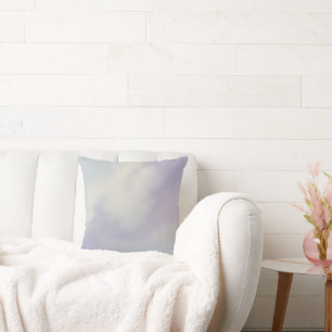 Lavender Drift Throw Pillow