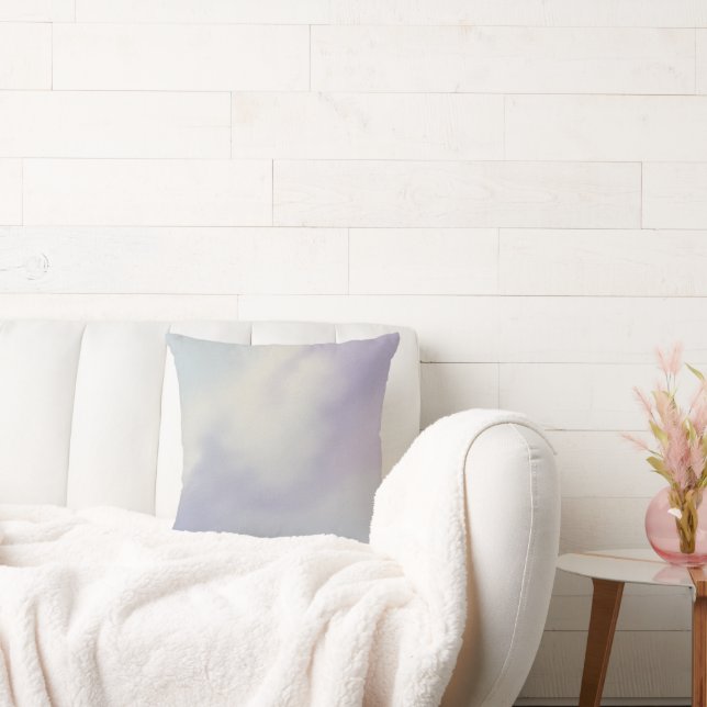 Lavender Drift  Throw Pillow (Couch)