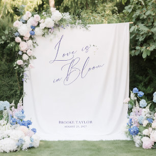 Lavender Elegant Bridal Shower Backdrops Banner