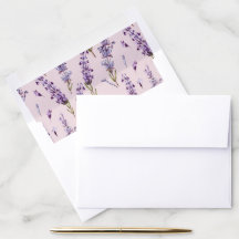 Lavender Envelope Liner