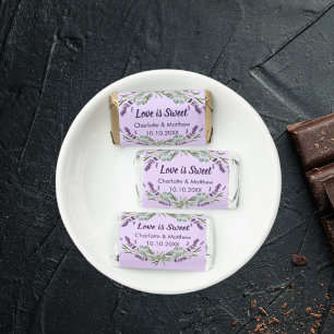 Lavender eucalyptus wedding favor Love is Sweet