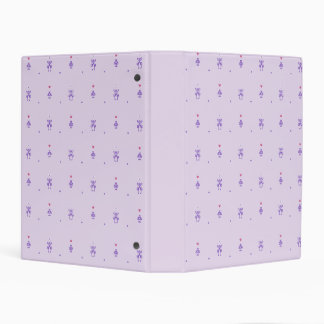 Lavender Fairy Runes Mini Binder