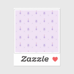 Lavender Fairy Runes Sticker