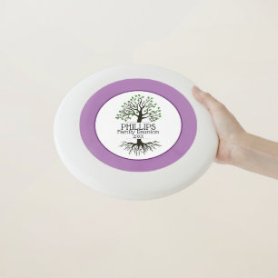 Lavender Family Tree Family Reunion Wham-O Frisbee