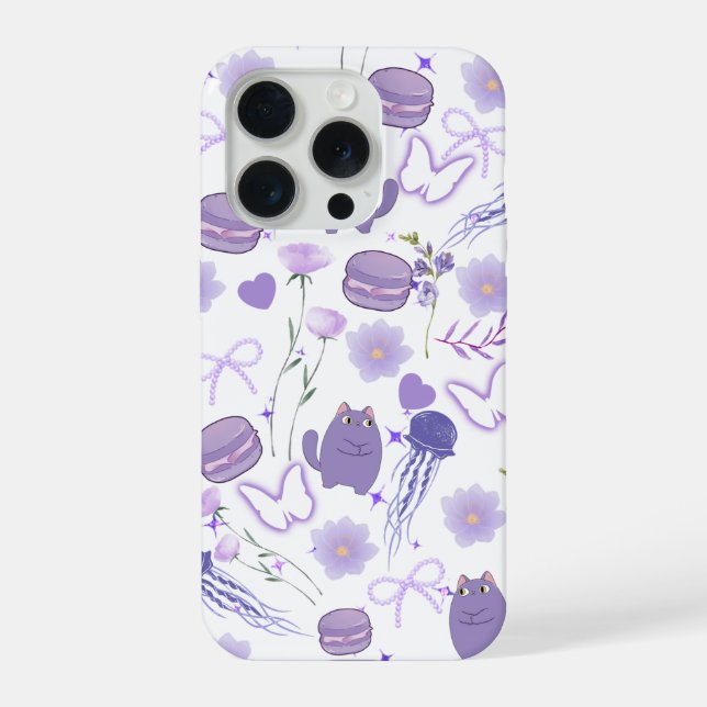 Lavender Fantasy Phone Case (Back)