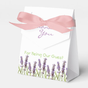 Lavender Favor Box