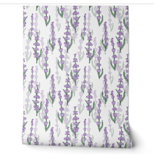 Lavender feald wallpaper