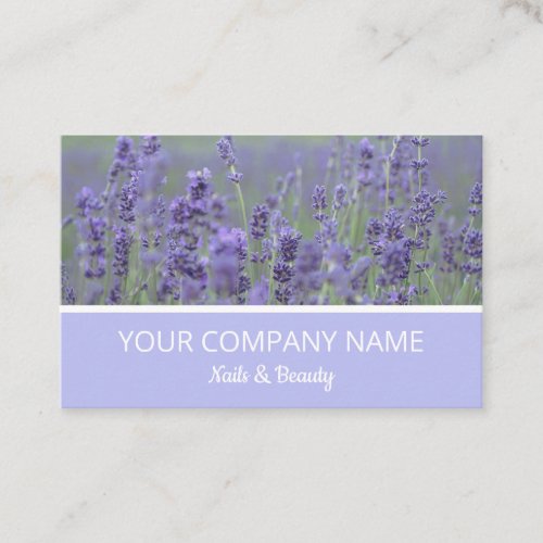 Lavender Field Business Card