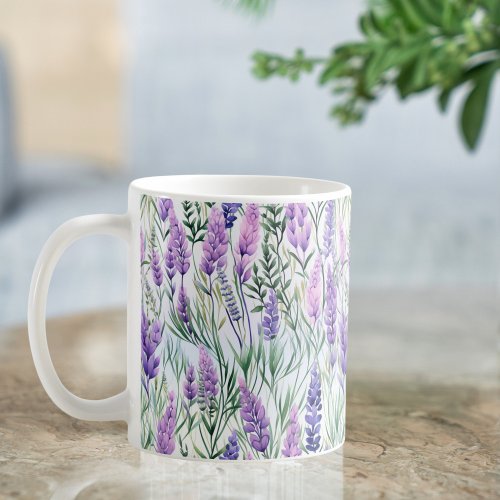 Lavender Field  Coffee Mug