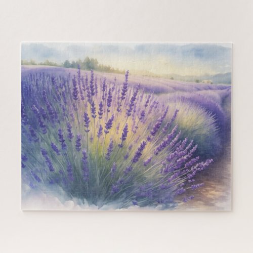 Lavender Field Jigsaw Puzzle