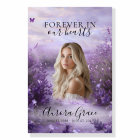 Lavender Field Memorial Welcome Sign