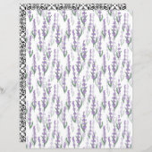 Lavender field provence purple flower (Front/Back)