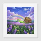 Lavender Field Rainbow Cottage Dream (Front)