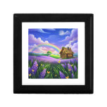 Lavender Field Rainbow Cottage Dream Gift Box