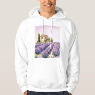 Lavender Fields in Provence Hoodie