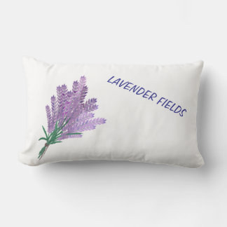 LAVENDER FIELDS LUMBAR PILLOW