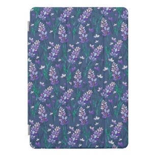 Lavender Fields Pattern in Purple iPad Pro Cover