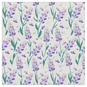 Lavender Fields Pattern, Light Fabric