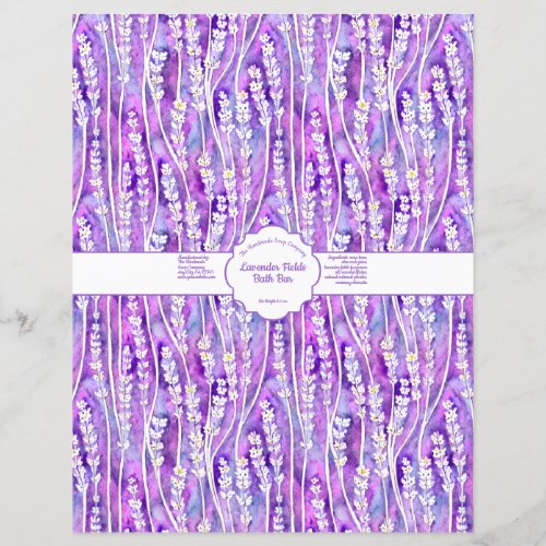Lavender Fields Soap Wrap