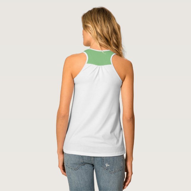 Lavender fields tank top (Back Full)