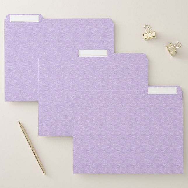 Lavender File Folder (Set)