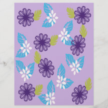 Lavender floral 