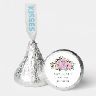 Lavender Floral Watercolor Bridal Shower Custom Hershey®'s Kisses®