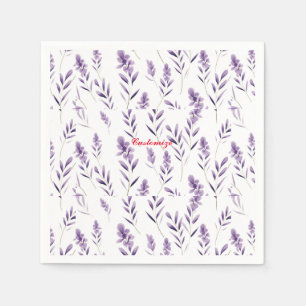 Lavender Flower Buds  Thunder_Cove  Napkins