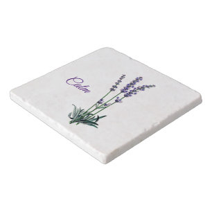 Lavender Flower Calm Accent Trivet