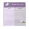 Lavender Flower Notepad