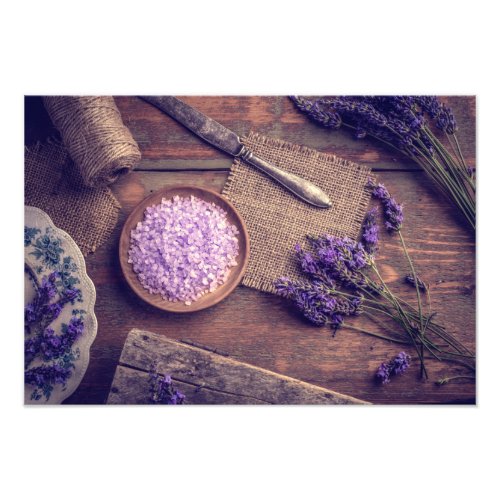 Lavender flower photo print