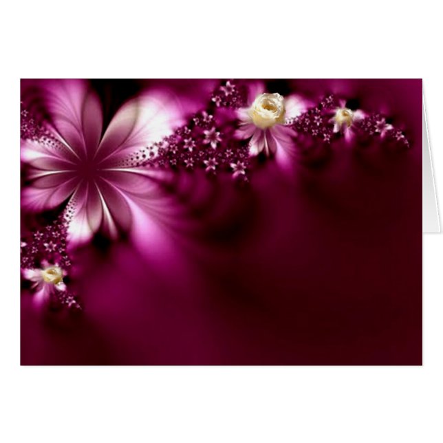 Lavender Flower Wedding Mandala Collection Cards (Front Horizontal)