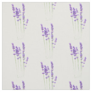 Lavender Flowers Fabric