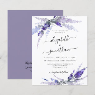 Lavender Flowers Floral Lilac Budget Boho Wedding